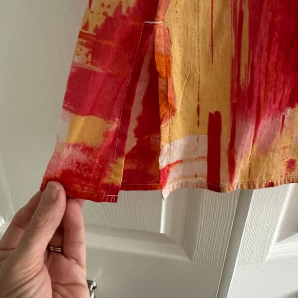 Chico’s Lace-Up Beaded Tunic - Picture 4 of 8